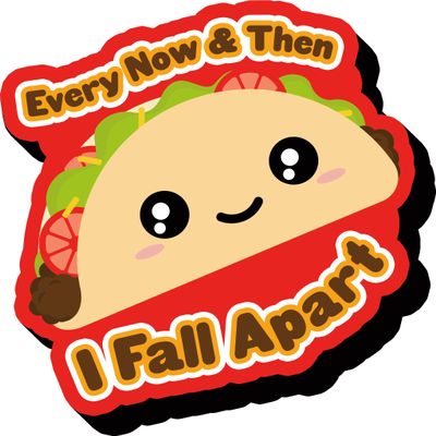 AQUARIUS Kawaii Taco Funky Chunky Novelty Magnet for Refrigerator, Locker, Whiteboard & Game Room Officially Licensed Merchandise & Collectibles