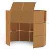 Atwood Toys Box Lox 98 pcs Creative Cardboard Building kit - Construction Toys for Girls and Boys Educational STEM (Blue Deluxe) view 4