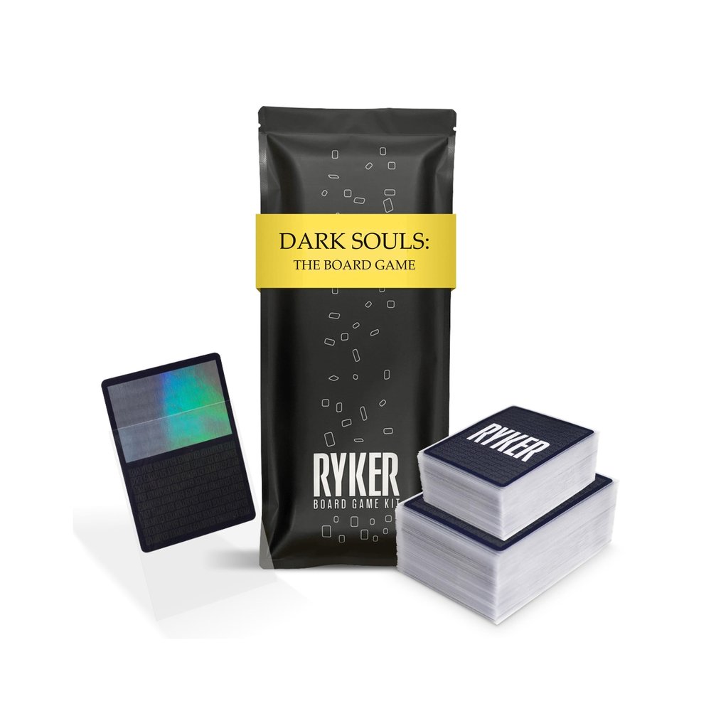 Ryker | Board Game Card Sleeve Kit for Dark Souls: The Board Game (Clear)