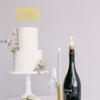 1 PCS Happy 25th Birthday Cake Topper Gold Glitter Cheers to 25 Years Birthday Cake Pick 25 Fabulous Cake Decoration for Happy 25th Birthday Theme Party Decorations Supplies view 4