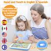 PLAY Bilingual Spanish & English Learning Toys for Toddlers 1-3, Kids Interactive Learning Tablet, Childrens Alphabet ABC/Words/Numbers/Colors Learning Pad, Education Toy for Babies 24 Month+ view 2