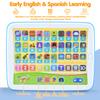 PLAY Bilingual Spanish & English Learning Toys for Toddlers 1-3, Kids Interactive Learning Tablet, Childrens Alphabet ABC/Words/Numbers/Colors Learning Pad, Education Toy for Babies 24 Month+ view 3