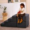 jela Toddler Climbing Toys Indoor Playset, Safe Soft Foam Climbing Blocks with Slide Stairs, Climbing Toys for Toddlers 1-3 Climb and Crawl, Soft Couch Slide view 2