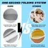 Foam Ball Pit for Toddlers Kids Children, CALEPTONG 47.2"x 13.8" Super Large Ball Pits for Babies with Soft Memory Sponge, Indoor Outdoor Baby Playpen, Kids Play Ball Pool, Balls NOT Included view 2