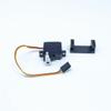 KingVal Replacement Steering Gear Servo with Servo Mount RC Parts Compatible with WLtoys 124016 124017 144010 RC Car view 2