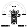 38KG Coreless Servo 8.4V High Torque Servo, Full Metal Gear RC Servo with IP67 Waterproof & Magnetic Support Sanwa SSR/ NB4/ Futaba for 1/8 1/10 Scale RC Crawler Cars, Trucks & Robotic Parts view 4