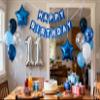 11th Birthday Party Decoration for Boys, Happy Birthday Banner Blue Number 11 Birthday Balloons 11th Birthday Latex Confetti Balloon for Boys Him Son 11 Years Old Birthday Decoration Supplies (11th) view 2
