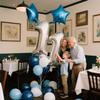 11th Birthday Party Decoration for Boys, Happy Birthday Banner Blue Number 11 Birthday Balloons 11th Birthday Latex Confetti Balloon for Boys Him Son 11 Years Old Birthday Decoration Supplies (11th) view 4
