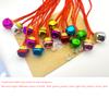 yfstyle Christmas Bell Necklaces Christmas Necklace and Bracelet Set AdjustableRed Green Jingle Bell Necklaces Bell Ornaments for Party-16pcs view 2