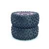 KingVal Replacement 2PCS Durable Rear Tire Wheel Tyre RC Parts Compatible with WLtoys 124016 RC Car view 2