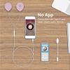 Baby Bump Headphones Set, Portable Music Play Prenatal Belly Speaker Earphones, Play Music, Sounds, Voices to Baby in The Womb, Gifts for Pregnant Woman view 4