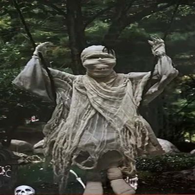 Mummy on Swing Swinging Halloween Prop 3 Ft (36 in)