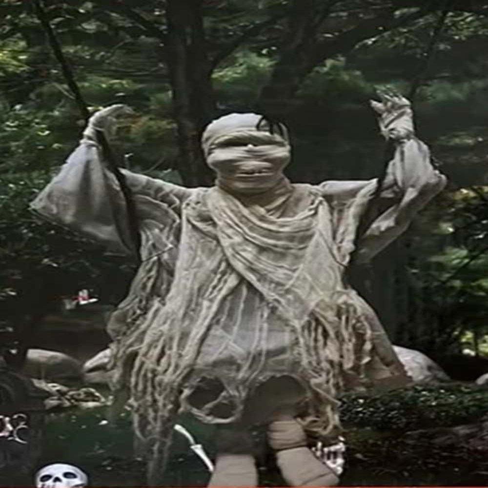 Mummy on Swing Swinging Halloween Prop 3 Ft (36 in)