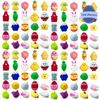 Anditoy 100 PCS Easter Mochi Squishy Toys Stress Relief Squishies for Kids Boys Girls Toddlers Easter Basket Stuffers Egg Fillers Gifts Party Favors view 1
