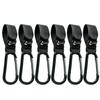 6 Pcs Baby Stroller Hooks for Hanging, Multipurpose Stroller Straps with Durable Stylish Stroller Clips for Diaper Bags, Perfect Mummy Hook for Stroller, Walker and Shopping view 1