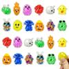 Anditoy 24 PCS Easter Mini Stress Balls Squishies Stress Relief Toys for Easter Basket Stuffers Egg Fillers Gifts Party Favors view 1