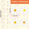 12 Packs Daisy Groovy Boho Banners Garland Kit Daisy Hanging Swirl Party Supplies Decorations Groovy Paper Cutouts for Birthday Baby Shower Party Home Classroom Favor Supplies Decor view 2