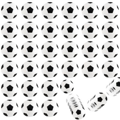 Xeehwb 30pcs Bouncy Balls,Soccer Bouncing Balls,High Bouncing Rubber Soccer Ball for Stress Relief,Multi-Item Party Favor Packs,Ball Games,Classroom Prizes,Stocking Stuffers(27mm)