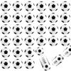 Xeehwb 30pcs Bouncy Balls,Soccer Bouncing Balls,High Bouncing Rubber Soccer Ball for Stress Relief,Multi-Item Party Favor Packs,Ball Games,Classroom Prizes,Stocking Stuffers(27mm) view 1