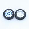 KingVal Replacement 2PCS Durable Front Tire Wheel Tyre RC Parts Compatible with WLtoys 124017 RC Car view 3
