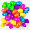Pinkiwine 24 Pack Plastic Prefilled Easter Eggs with Easter Mochi Squishy Toys Inside for Kids Boys Girls Toddlers Easter Basket Stuffers Gifts Fillers view 3