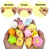 Pinkiwine 24 Pack Plastic Prefilled Easter Eggs with Easter Mochi Squishy Toys Inside for Kids Boys Girls Toddlers Easter Basket Stuffers Gifts Fillers view 4