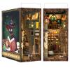 CUTEBEE Book Nook Kit, DIY Booknook Miniature House Tiny House 3D Wooden Puzzle Dollhouse Kit for Adults and Teens, Bookshelf Insert Decor, DIY Craft Gift Model Build view 1