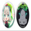 Federation Air Force Air Magic Music Corps Luminous Witches Genie & Mophy Tin Badge Set view 1