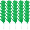 50 Pcs 7.5 Inch Green/White Hand Clapper Plastic Noise Makers for Sporting Events St. Patrick's Party Hand Clappers Noisemakers for St. Patrick's Day Party Favors Birthday Sports Game Celebration view 1