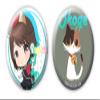 Federation Air Force Aviation Magic Music Corps Luminous Witches Inrin&Ogo Tin Badge Set view 1