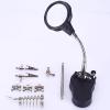 RADHAX Microscope Kit 3.5X 12X Thired Hand Magnifier Soldering Magnifying Glass Microscope Lens Adapters view 2