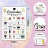 Foosproea Graduation Bingo Cards, Graduation Game for 24 Players, Grad Party Games for Family Friends Activities, Holiday Party Favors Supplies Decorations(09) view 2