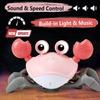 control future Baby Girl Toys Tummy Time: Pink Crawling Crab Babies Montessori Toy Learning 36 Months 3 Year Old Birthday Infant Girls Valentines Gifts Stuff 0 1 2 Essentials view 3