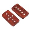 Silent Fidget Toys, Stress Relief Toys, Fidget Slider Red Sandalwood Stress Relief Engraved Fingertip Fidget Slider Toy Fidget Spinners for Office Fidget Toys (Limited Water Ripple) view 2