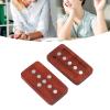 Silent Fidget Toys, Stress Relief Toys, Fidget Slider Red Sandalwood Stress Relief Engraved Fingertip Fidget Slider Toy Fidget Spinners for Office Fidget Toys (Limited Water Ripple) view 3