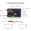 Eighteenup Radiolink R7FG R6FG Gyro Receiver 2.4GHz Integrated Telemetry Long Range Control for RC Car Boat Compatible Radiolink Transmitter RC6GS V3/RC6GS V2/RC6GS/RC4GS V3/RC4GS V2/RC4GS/RC8X view 3