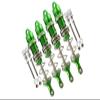 GPM For Arrma 1:8 KRATON 6S / KRATON 6S V5 / NOTORIOUS 6S V5 Upgrade Parts Aluminum Front 115mm & Rear 135mm Double Section Spring Dampers - Green view 1