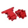 VGEBY Universal RC Car Gear Speed Change Box Case Set, Front Rear Gear Change Box Housing Gear Boxes for 118 RC Car Transmissions & Differentials (Red) view 3