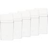 FOMIYES 5Pcs Action Figure Storage Boxes Clear Plastic Display Cabinet for Collectible Figurines Toy Organizer 2.48X2.16X3.74 Inch Protective Showcase for Model Display view 1