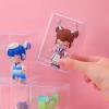 FOMIYES 5Pcs Action Figure Storage Boxes Clear Plastic Display Cabinet for Collectible Figurines Toy Organizer 2.48X2.16X3.74 Inch Protective Showcase for Model Display view 4