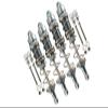 GPM for Arrma 1:8 KRATON 6S / KRATON 6S V5 / Notorious 6S V5 Upgrade Parts Aluminum Front 115mm & Rear 135mm Double Section Spring Dampers - Gray Silver view 1