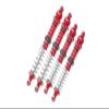Axial 1/10 RBX10 Ryft 4WD Rock Bouncer Aluminum Upgrade Parts Combo Set C (Front + Rear Spring Dampers) - Red view 1