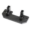 Carbon Fiber Servo Mount Axle Up Servo Fixed Bracket for Axial SCX10 SCX10 II 90046 1/10 RC Crawler Car Upgrade Parts view 3