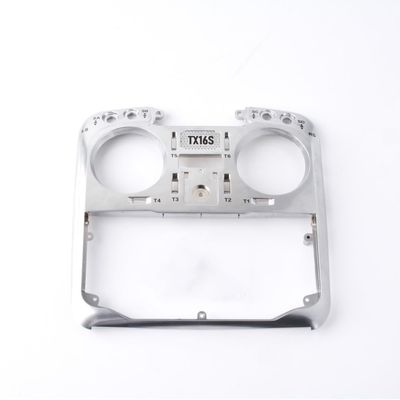 APEFIT RC Helicopter Aircraft Parts for RadioMaster for TX16S Transmitter Multi-Color Cover Shell Spare Part Replacement Front Case Replaceable Accessories (Color : Silver)