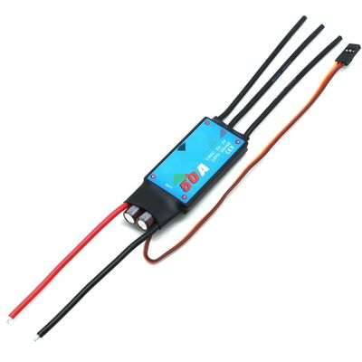RC helicopter aircraft parts For ZMR ESC 4pcs/lot 20A 30A 40A 50A 60A 80A For Bidirectional Brushless ESC for RC Boat Rc Car Pneumatic Underwater Propeller Replaceable accessories ( Color : 50A )