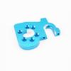 KingVal Replacement Metal Motor Mount Base with Motor Pinion Gear RC Parts Compatible with WLtoys 144010 124016 124017 RC Car view 3