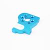 KingVal Replacement Metal Motor Mount Base with Motor Pinion Gear RC Parts Compatible with WLtoys 144010 124016 124017 RC Car view 4