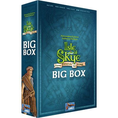 Isle of Skye from Chieftain to King Big Box Board Game | Fast-Paced Tile Placement Strategy Game for Adults and Kids | Ages 8+ | 2-5 Players | Average Playtime 60 Minutes | Made by Lookout Games