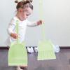 1 Set Mini Dust Pan for Children Children's Broom and Dustpan Toddler Accessories Household Cleaning Tool Kids Housekeeping Broom Dustpan Playset and for Kids view 3