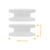 TEHAUX 100Pcs 9.3Mm Plastic Pulley Gear for DIY Models Lab Experiments and Rc Toys - 2Mm Shaft Compatible Belt Pulleys view 4